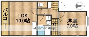 コープE【3号室】の間取り