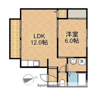 シルエーラ【202号室】の間取り