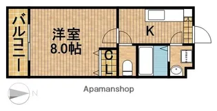 ソフィー【2階】の間取り