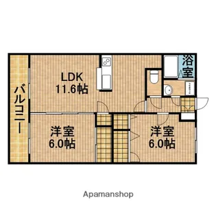 エヌケイガーデン【1階】の間取り