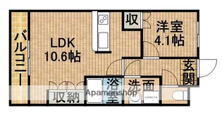 オリエンタルハイツ【2階】の間取り
