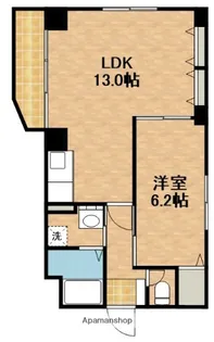 ソルトシティ浜松【7階】の間取り