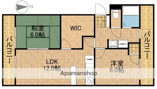323BLD【3階】の間取り