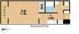 エスプリド伎倍【1階】の間取り
