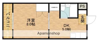 シェルブール【2階】の間取り
