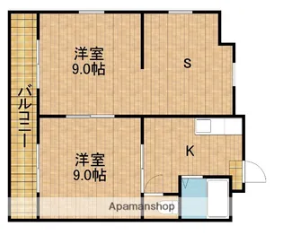 ボンセジュールナガイ【5階】の間取り
