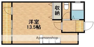 パラドール佐藤【6階】の間取り