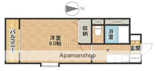 サンセゾンノーブル【2階】の間取り