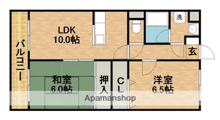 グランシャリオ【1階】の間取り