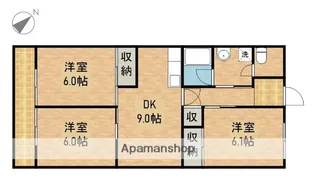 エスポワール葵東【2階】の間取り
