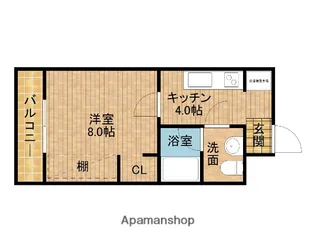 CAMASⅠ【1階】の間取り