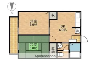 カンボリ【201号室】の間取り