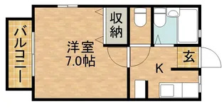 アリヴァーレ【2階】の間取り