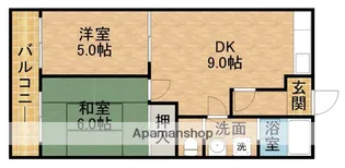 パークハイツ【1階】の間取り