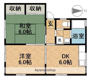 グリーンハウス【1階】の間取り