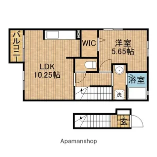 パストラル6【2階】の間取り