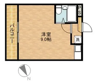 グレイス第1マンション【3階】の間取り