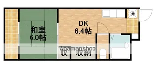 グレイス第1マンション【2階】の間取り