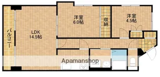 シティプレイス【4階】の間取り