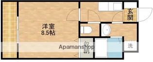 BLANDINI【5階】の間取り