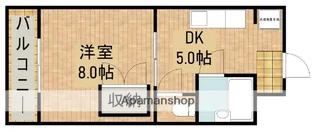 グリーンハイツⅡ【4階】の間取り