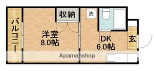 アプローズSHIMAZU【3階】の間取り