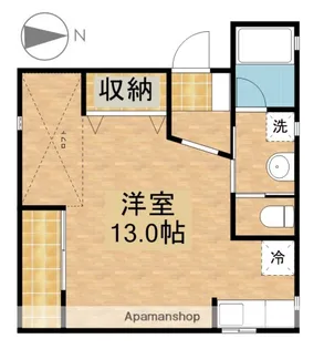 ラピタB【B3号室】の間取り