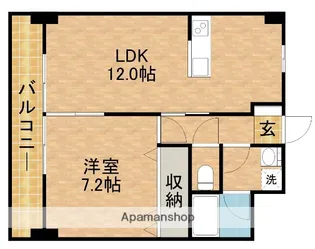 M・シュルプリーズドゥ【1階】の間取り