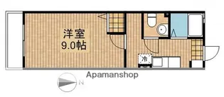 キャッスルウエストⅡ【1階】の間取り