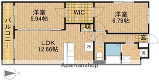 FERIO S【3階】の間取り