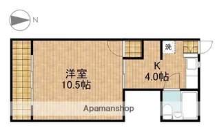 マンションKM−2【3階】の間取り