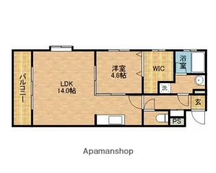 セレーノ【3階】の間取り
