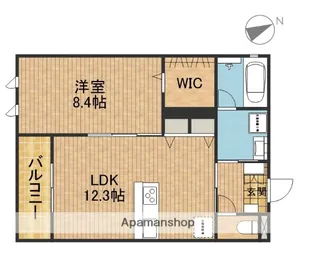ルオント【1階】の間取り
