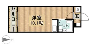 グレイス第5マンション【2階】の間取り