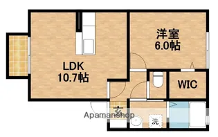 TIERRA COURT【1階】の間取り