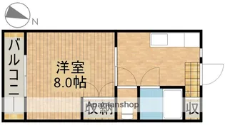 クレイドル【1階】の間取り