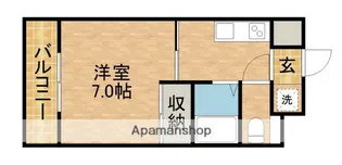 TJハイツ住吉【3階】の間取り