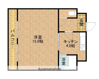 スペースパシフィー【3階】の間取り