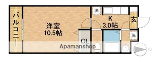 PRECIOUS【402号室】の間取り