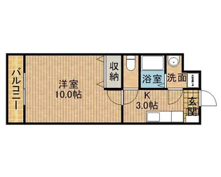 PISOはなみずき【2階】の間取り