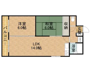 アソルティ伝馬町【7階】の間取り