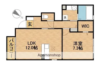CASA FELICE【1階】の間取り