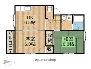 グランパレⅤ【1階】の間取り