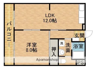 LIANGE A【3階】の間取り