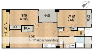 ニューライフ浜松Ⅰ【109号室】の間取り