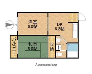 JOYⅡ【1階】の間取り