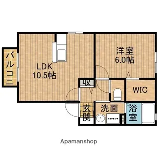 パストラル5【1階】の間取り