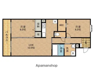 リモンチェッロ【3階】の間取り