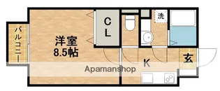 サニーコート丸領A【2階】の間取り