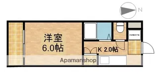 オスカーマンション【2階】の間取り